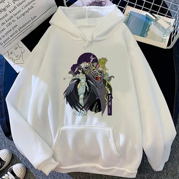 Overlord hoodies mulheres anime Kawaii y2k estética Camisa com Capuz Capa de mulheres em roupas de streetwear