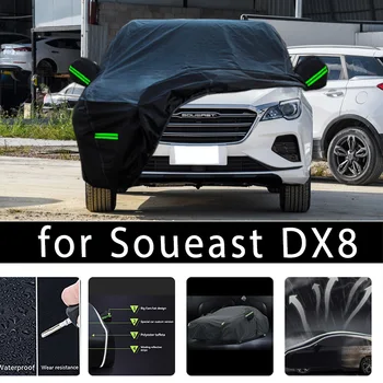 Para Soueast DX8 Exterior Completa de Proteção de Automóvel Cobre de Neve Cobrir as Sombras Impermeável, Dustproof Exterior acessórios do Carro