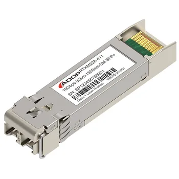 ADOP para o Cisco SFP-10G-ZR-S Compatível 10GBASE-ZR SFP+ de 80 km de DOM Duplex LC SMF Transceptor Óptico do Módulo