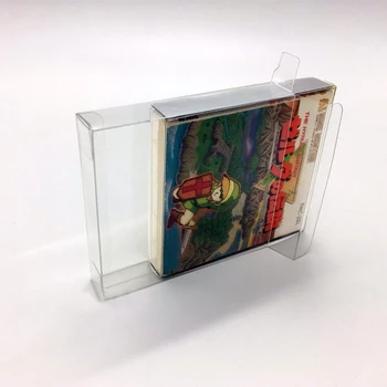 5 Caixa protetora Para Nintendo Famicom Disk System FC, Jogo de NES Vídeo Visualização Clara de Caso Recolher Caixa de