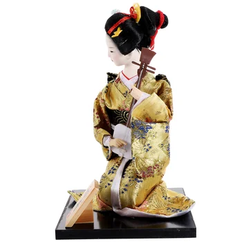 Gueixa Japonesa De Enfeites Para Casa, Gadgets Da Área De Trabalho Presentes Decorações De Produtos Do Office Artesanato Kimonos Bonecas Centrais Decorar