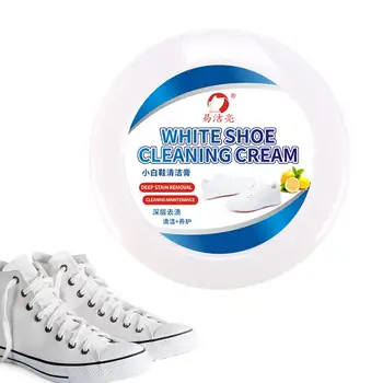 Branca de Limpeza de sapatos, Creme e Sapatos Brancos, Creme de Limpeza Multi-funcional de Limpeza Limpe Com Removedor de Manchas de Limpeza de Manutenção