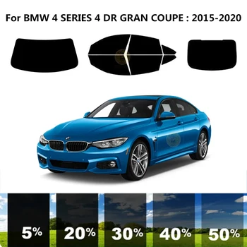 Pré-cortados nanoceramics carro UV Janela Matiz Kit de películas Automotivas Para BMW SÉRIE 4 F36 4 DR GRAN COUPÉ 2021-2024