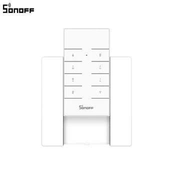 SONOFF RM433 8 Teclas Multifunção Personalizado 433 MHz RF controle Remoto Funciona com SONOFF RF/Slampher/4CH Pro/Série TX/RF Ponte