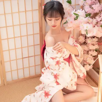 Mulheres Sexy Vestido De Festa Noite Japonês Yukata Quimono Roupão Vestido Tradicional Gueixa Show No Palco, Vestidos Nobres Kimonos Fantasias