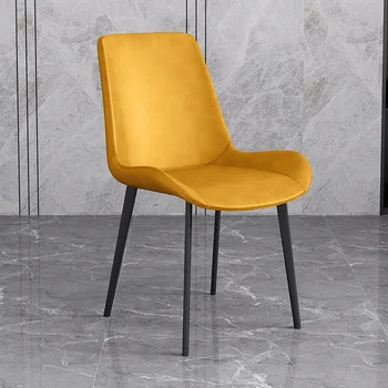 Cadeira De Couro Italiano Cadeiras De Jantar De Luxo Design Moderno Nórdicos Poltrona Individual Mobile Designer De Cadeiras De Réplicas De Móveis