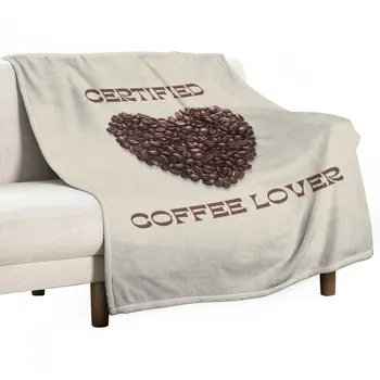 Novo café Certificado amante Jogar Cobertor macio Macio Cobertores de Verão, roupas de Cama Cobertores mangá Praia da Manta