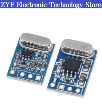 1Set 2Pcs 433MHZ sem Fio Transmissor Receptor a Bordo do Módulo de SYN115 SYN480R PEDIR OOK Chip PCB para arduino