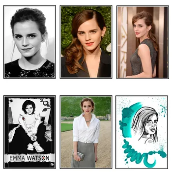 Alta Definição Emma Watson Clássico Filme Branca de Papelão Cartaz Bar/Cartaz/Pintura decorativa de 2001