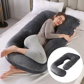 Mulheres Travesseiro de Amamentação Travesseiro gestante Abdominal Núcleo Travesseiro do Lado do Travesseiro para Dormir Proteger Cintura Travesseiro