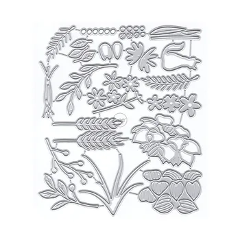 DzIxY Plantas de Folhas de Metal cortantes para Cartão fabricação de Papel de Relevo Corta Define Álbum de Artesanato 2023 Novos Modelos de Estênceis