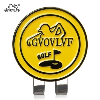 1pc GVOVLVF Marcador de Bola de Golfe com o Magnético, Chapéu Clipe de Acessórios de Golfe Removível Anexa Facilmente Pac de Golfe do Presente para Golfistas