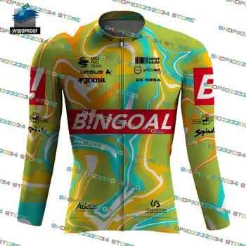 2023 Bingoal De Ciclismo Do Vento Colete Longo De Ciclismo Colete À Prova De Corrida De Ciclismo Jersey Blusão Sem Mangas Maillot