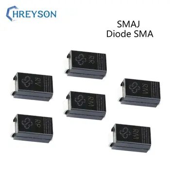 20 supressão transitória diodos (TVS) em um pacote SMAJ9.0A SMAJ10A SMAJ11A SMAJ12A SMAJ13A SMAJ14A SMAJ15A SMAJ16A