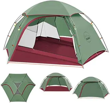 Tenda De Mochila Ultralight 1/2 Pessoa Leve Acampamento De Tendas 1/2 Pessoas Caminhadas Tendas Moldura De Alumínio De Dupla Camada