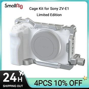 SmallRig Gaiola Kit para Sony ZV-E1All-em-uma Gaiola Com um Cabo HDMI Clamp e alça, com Rápida-Liberação de Chapa (Edição Limitada)