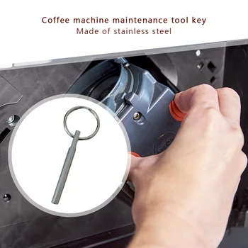 De Aço inoxidável, Máquina de Café Reparar Ferramenta de Segurança Especial de Bits da Chave de Ferramenta de Remoção de Resistente à Corrosão para AEG Orchestro processo siciliana