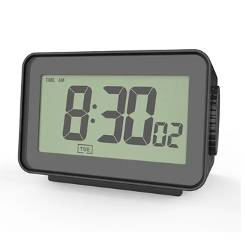 Relógio Despertador Digital, LCD Relógio Para o Quarto, Eletrônica Relógio Com Mostrador de Temperatura, Para a Casa,o Quarto, Escritório