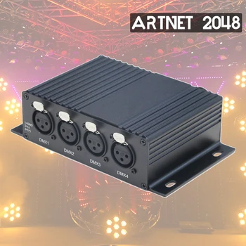 ArtNet 2048 DMX512 Controlador X-Power ArtNet DMX512 Dimmer de Iluminação do Disco MA3 No Pc Sol Suite3 DVC5 Titan11