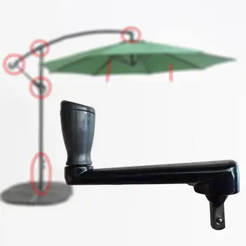 Guarda-chuva Anexo Pesados Ajustáveis Deck Substituir o Guarda-chuva da Corda Média do Pólo de Lidar com para o Pátio Banco Varanda Barcos Jardim