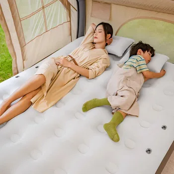 Crianças Colchão Inflável Branco Do Sono Natural Japonês Colchão Inflável Camping Camas De Dormitório Piquenique Móveis