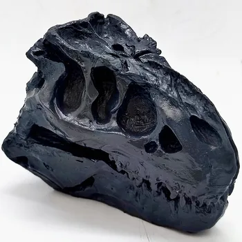 Grande molde de silicone decoração de Halloween personalizados, T-Rex, dinossauro do crânio do espécime DIY produção de resina, gesso crânio