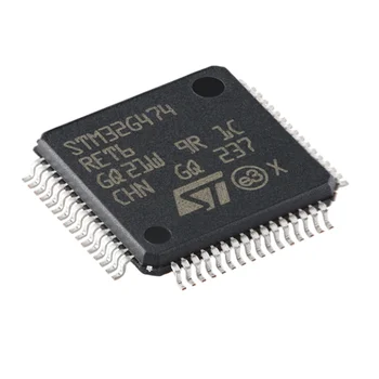 10 pcs Original autêntico STM32G474RET6 LQFP-64 ARM Cortex-M4 de 32 bits do microcontrolador -MCU
