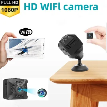 Full HD 1080P Wifi Mini Câmera Casa Inteligente com Visão Noturna Infravermelho sem Fio de Vigilância por Câmera de vídeo de Visualização Remota IP2P Micro Cam