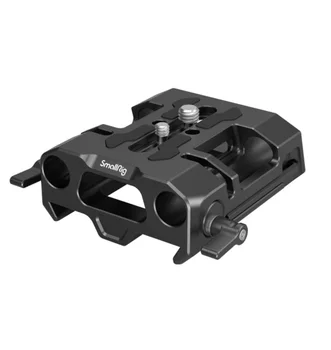 SmallRig 4002 Leve 15mm em cauda de andorinha Placa de base com Dupla 15mm LWS Braçadeira de Haste Compatível para ARRI cauda de andorinha Placa