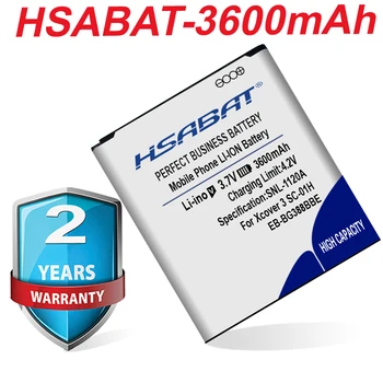 HSABAT mais Recentes da Bateria para Samsung Galaxy Xcover 3 SC-01H G388 G388F G389F G388D N533 3600mAh EB-BG388BBE