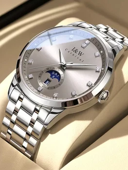 IW Homens Relógios Impermeável Data MIYOTA Mecânica do Relógio de Aço Inoxidável de Moda de Luxo Relógios Automáticos Para os Homens Reloj Hombre