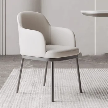 Design Poltrona Sotaque Cadeiras de Jantar Relaxante Designer Moderno Encosto de Cadeiras de Escritório Silla Comedor de Móveis YX50DC