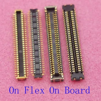 1-10Pcs Tela de exposição do LCD Flex Plug placa-Mãe Placa FPC Conector Para Motorola Moto Z Force Droid XT1650 XT1650-05 03 60 Pinos