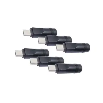 2/3/5 5Pieces da Alimentação de DC Micro USB 5 Pinos Macho para 5.5x2.1mm Fêmea Adaptador de Carregamento