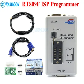 Curso de mestrado erasmus MUNDUS RT809F ISP Serial Programador VGA LCD com RT-SOP8-UM Simples Adaptador Universal Programável Calculadora