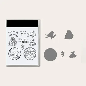 Pequeno De Plástico Transparente Selos Multifuncional Macio Selos Ferramenta Para A Revista Cartão