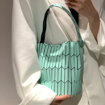 2023 Novas Mulheres Bucket Bag Estilo Geométrico Bolsa De Mulher