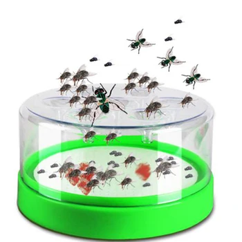 1 Conjunto Automática Fly Catcher Killer para o Hotel de Interior de mata-moscas Voam Armadilha Dispositivo Para Interior e Exterior