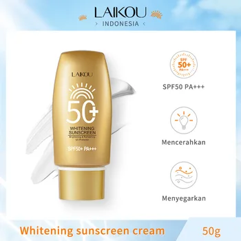 LAIKOU SPF50 50gWhitening Protetor solar Refrescante Brilho UV Protector